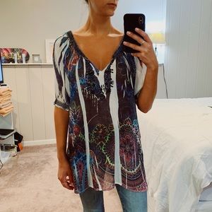 Mushka by Sienna Rose // Semi-Sheer Pattern Tunic